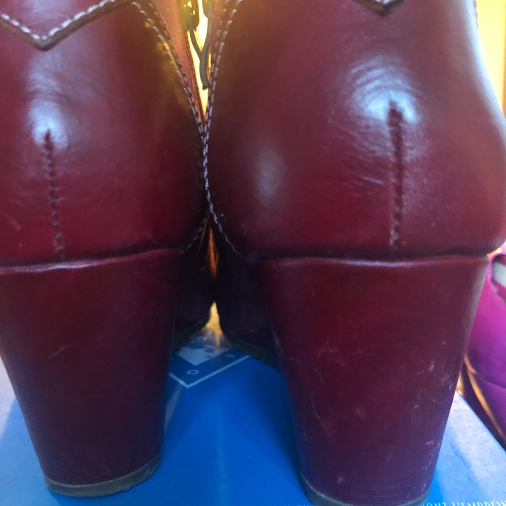 Spring Step L'Artiste Bordeaux Westminster Bootie 38 - Picture 5 of 8